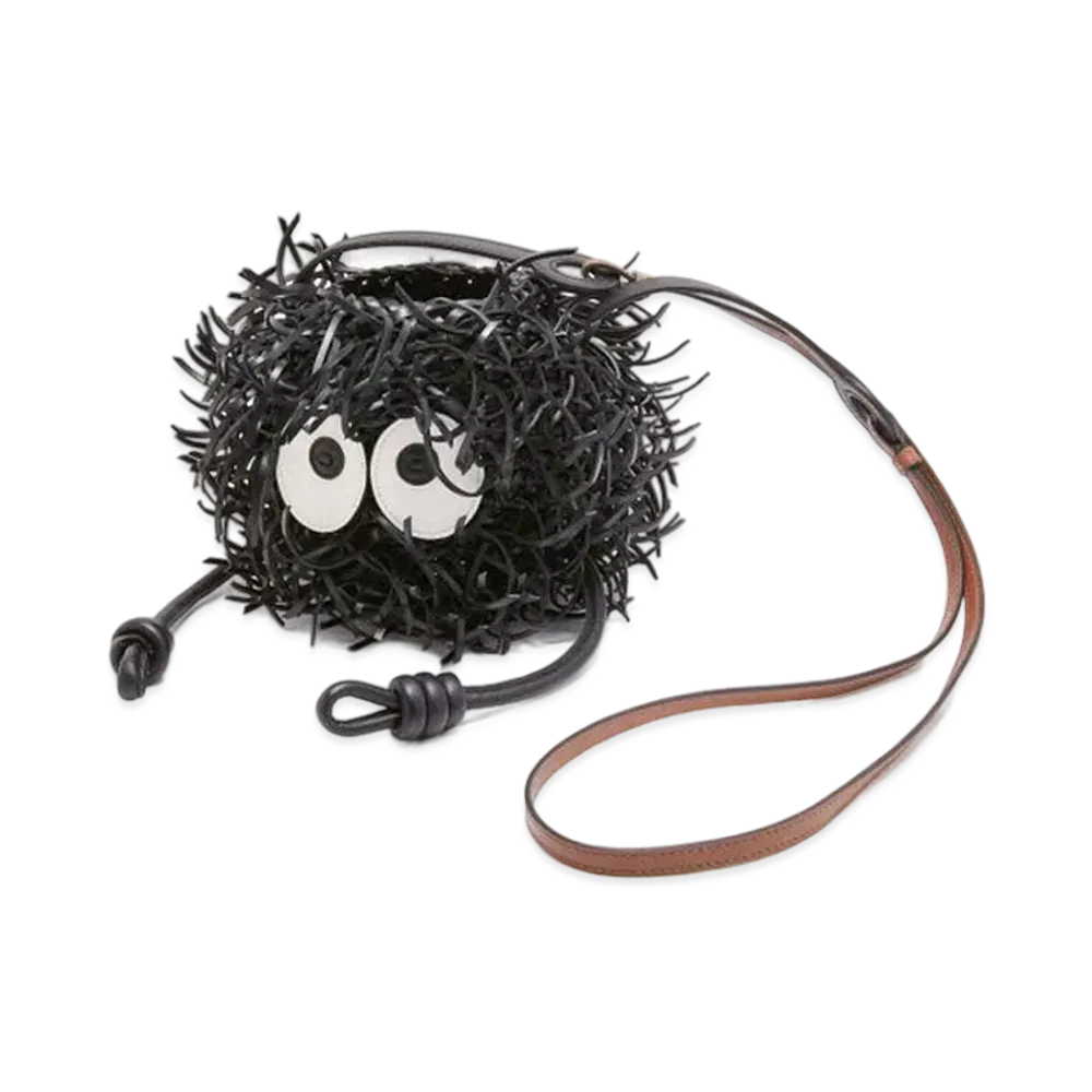 LOEWE x Spirited Away Susuwatari Bag In Classic Calfskin "Black"
