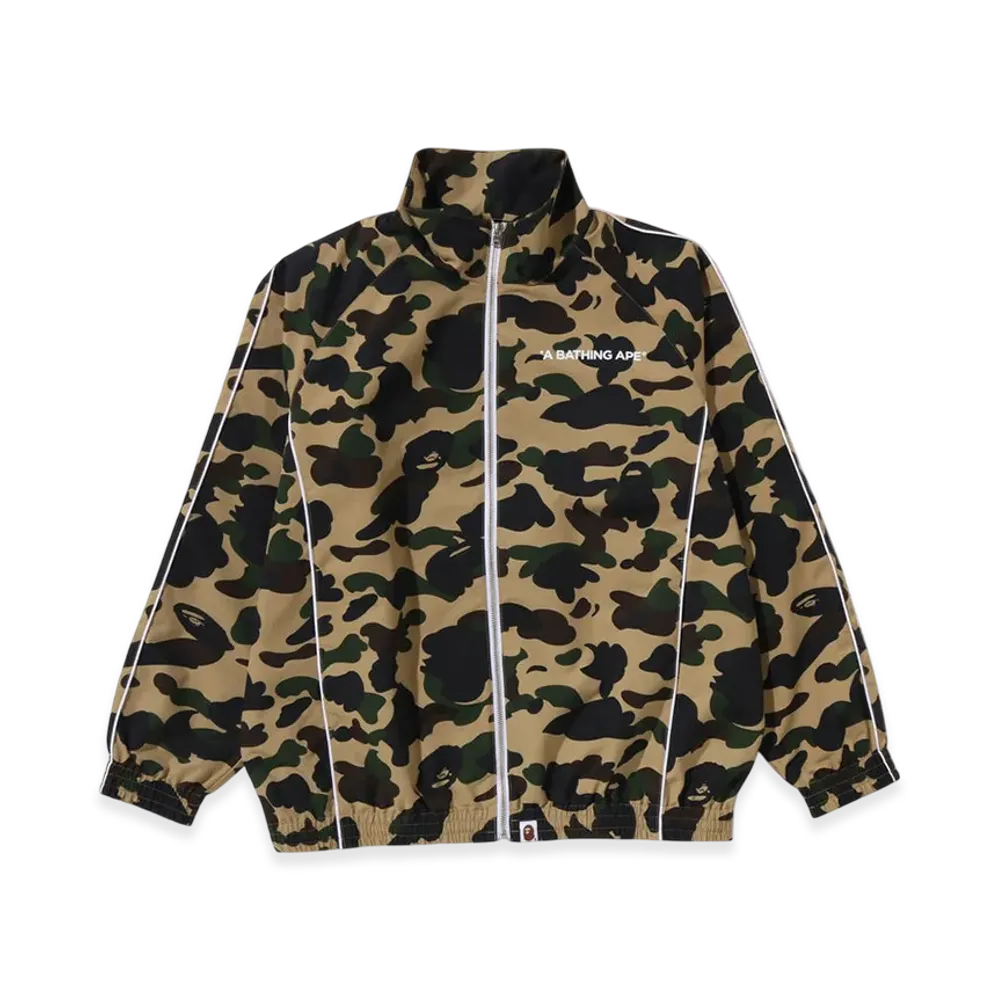 A BATHING APE 1st Camo Track Jacket "Yellow"