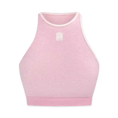 AMIRI Women'S MA Seamless Racerback Bra "Flamingo Pink"