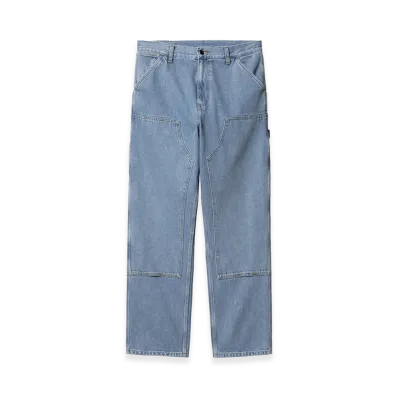 Carhartt WIP Double Knee Pant "Blue(Stone Bleached)"