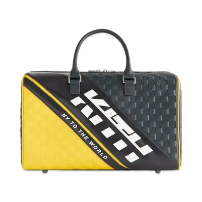 Kith Leather Moto Everyday Duffle "Stadium"