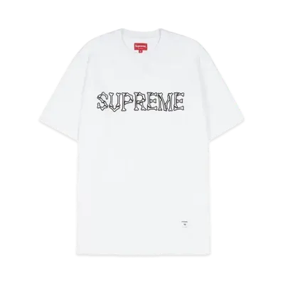 Supreme Bones S/S Top "White"