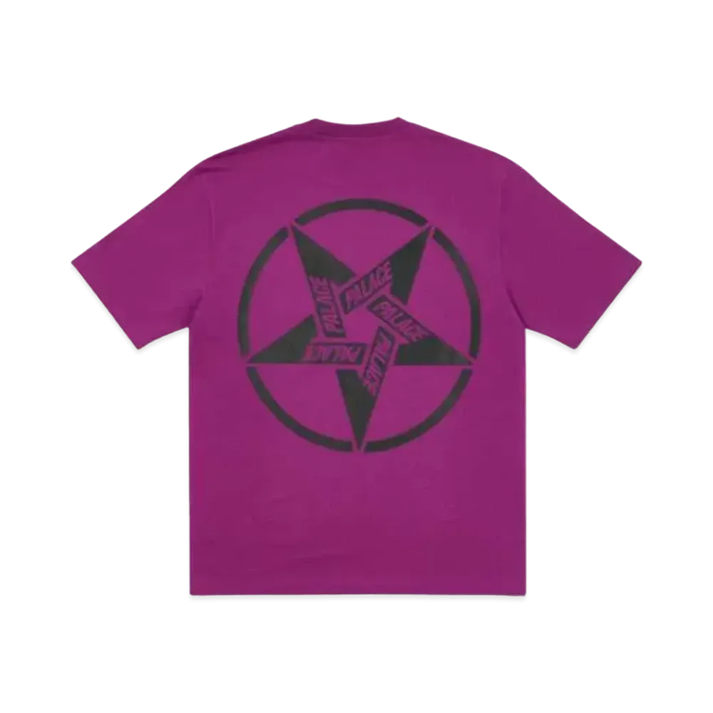 PALACE CALM IT MOSHER T-SHIRT "Plum"