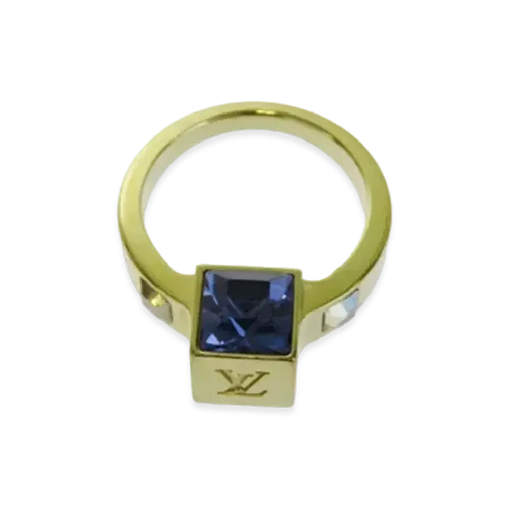 Louis Vuitton Gamble Ring "Gold/Purple"