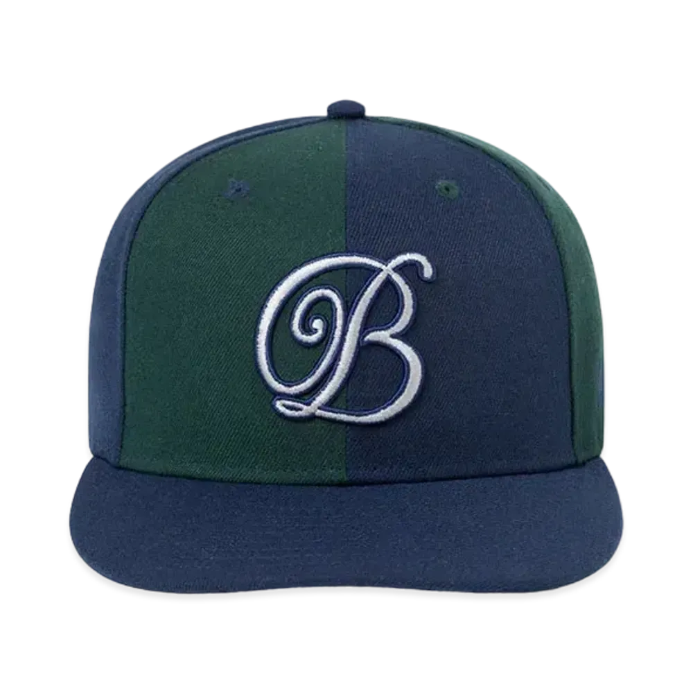BlackEyePatch B Emblem New Era Cap "Navy/Green"