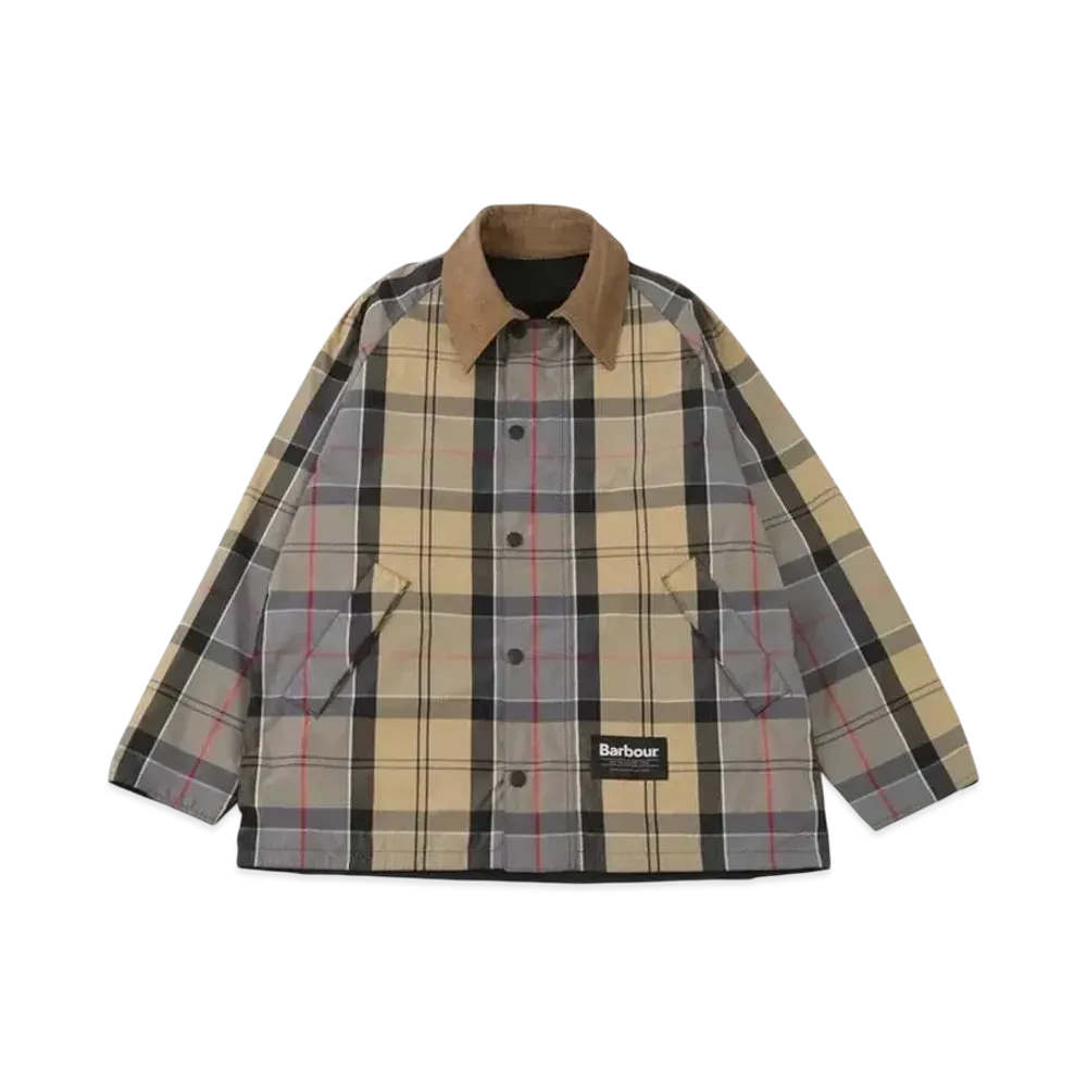 ADAM ET ROPÉ HOMME x Barbour Bedale Classic Reversible Blouson "Black"