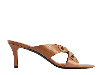 BALENCIAGA Women's City Sandal "Camel"