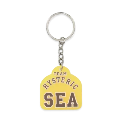 WIND AND SEA x HYSTERIC GLAMOUR Rubber Key Holder "Yellow"