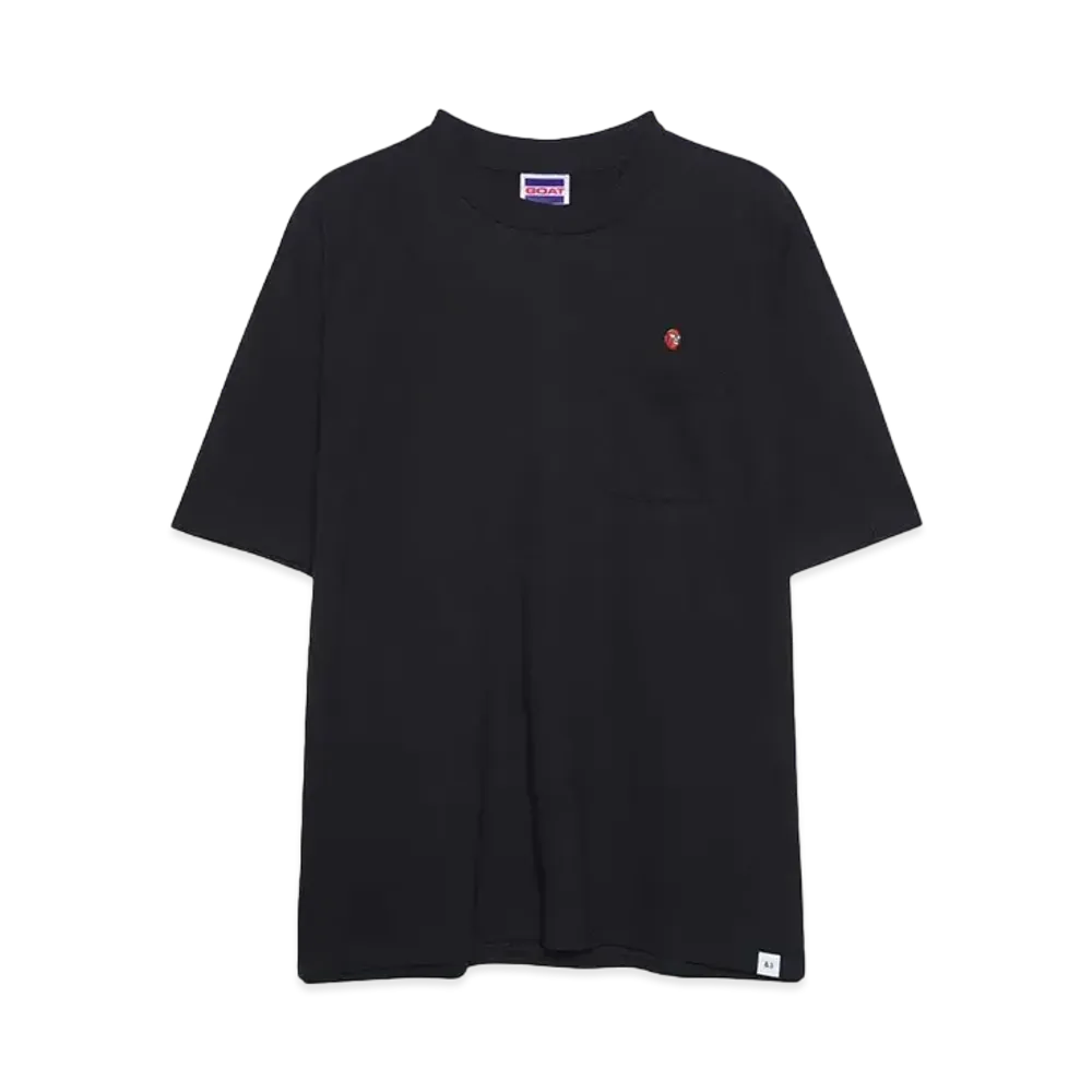 Bedwin & the heartbreakers S/S PRINTED POCKET T "JIMENES" "BLACK"