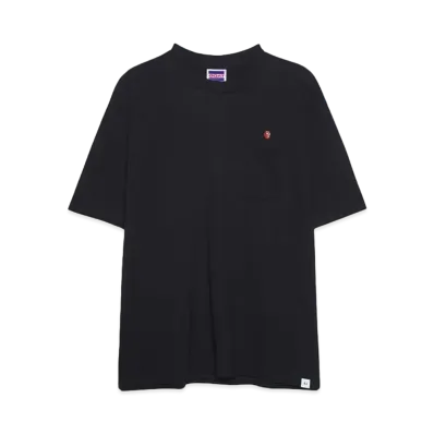 Bedwin & the heartbreakers S/S PRINTED POCKET T "JIMENES" "BLACK"