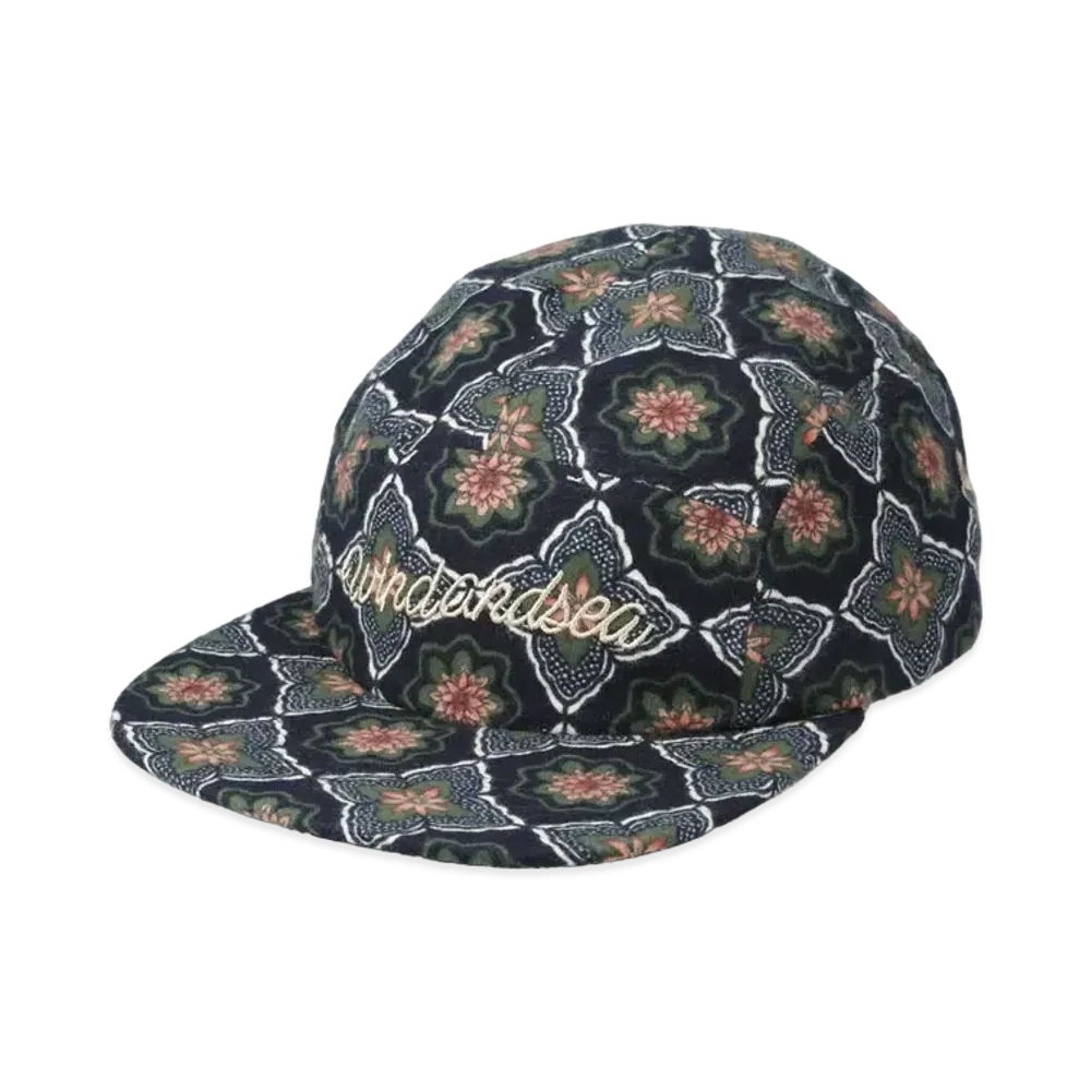 WIND AND SEA S_E_A (PATTERN) CAP "Navy"