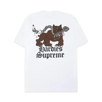 Supreme x Hardies Dog Tee "White"