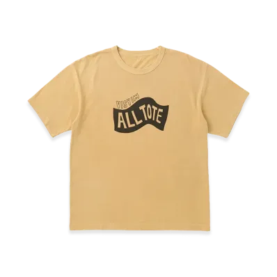 visvim Jumbo Tee S/S DMGD "Yellow"