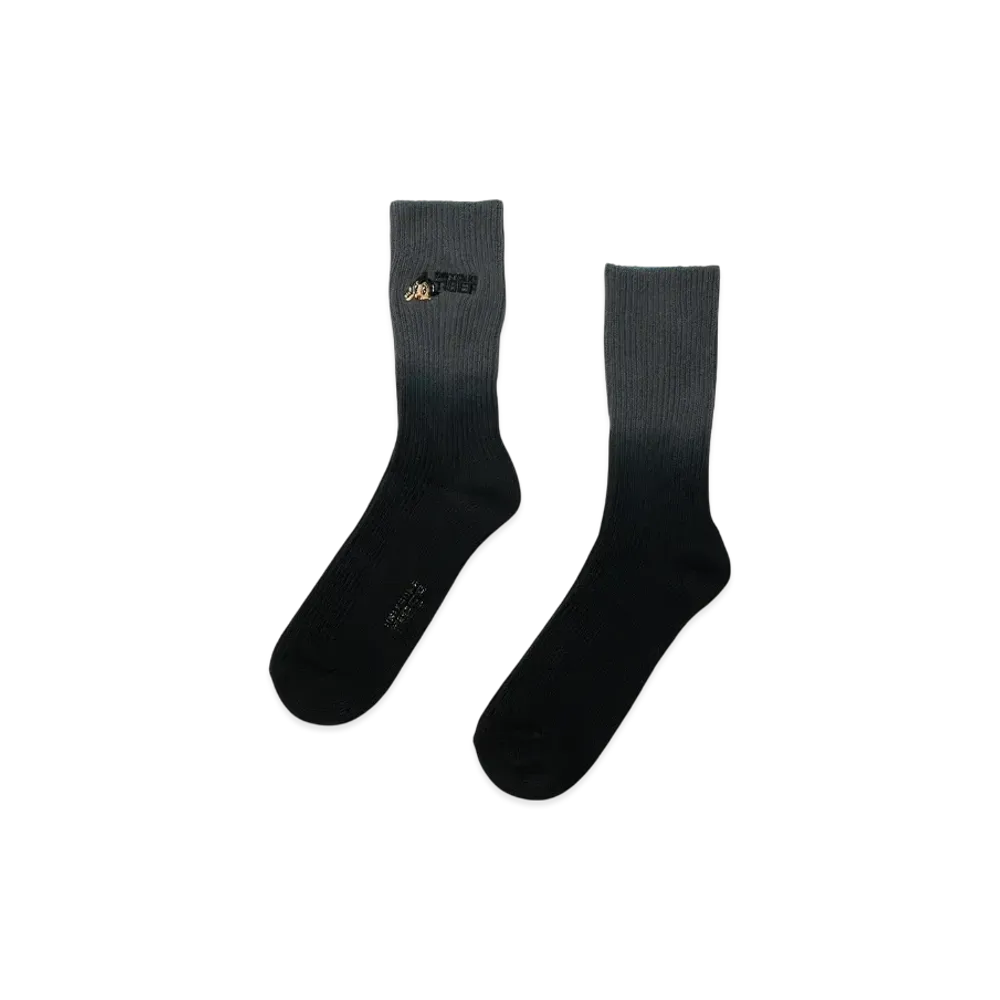 Onitsuka Tiger x Astroboy Middle Socks "Charcoal"