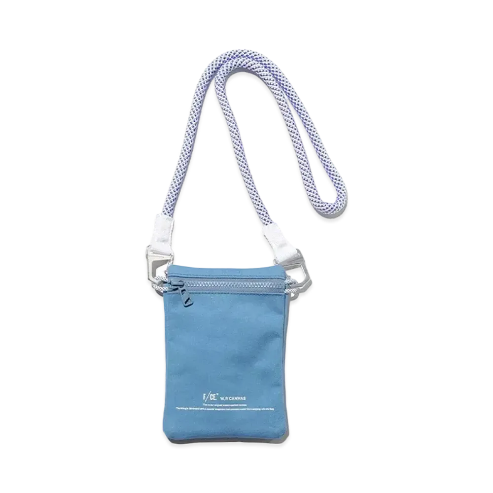 F/CE. W.R Canvas Map Pochette "Blue"
