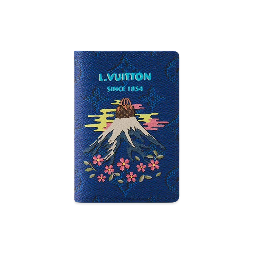 Louis Vuitton Organizer de poche "Blue"
