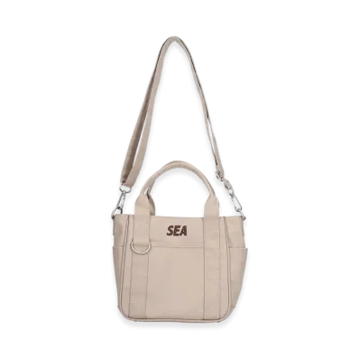 WIND AND SEA MULCH SHOULDER BAG "Beige"