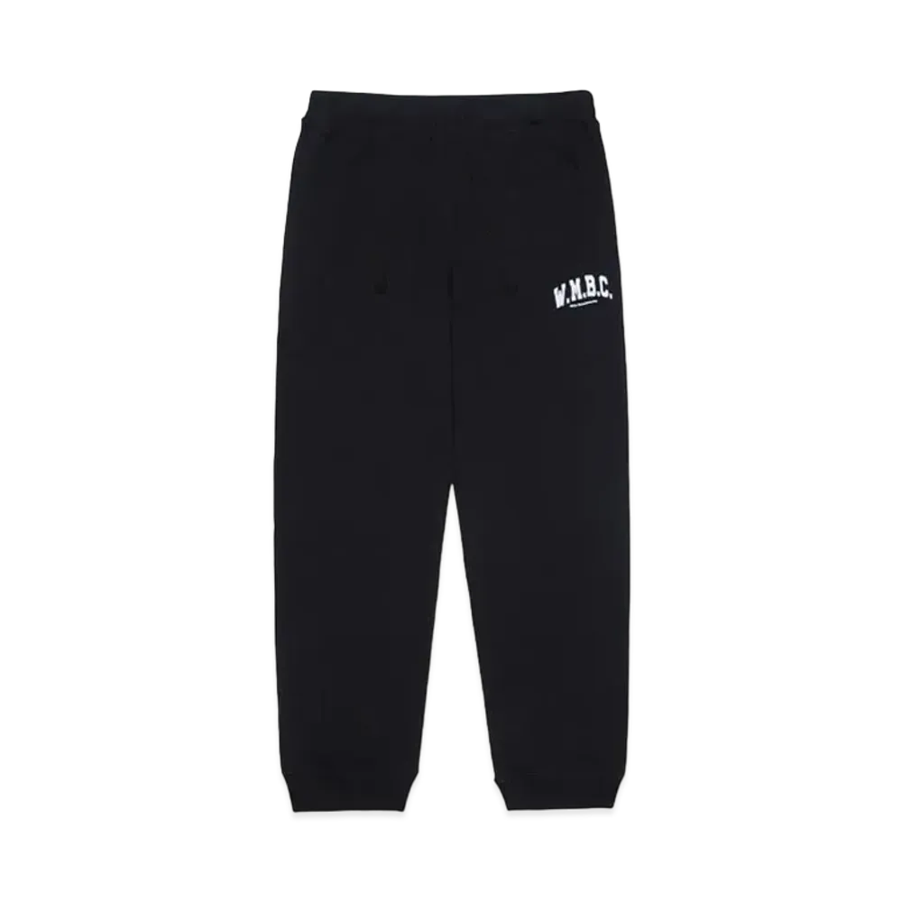 White Mountaineering WMBC COLLEGE LOGO SWEATPANTS "BLACK"