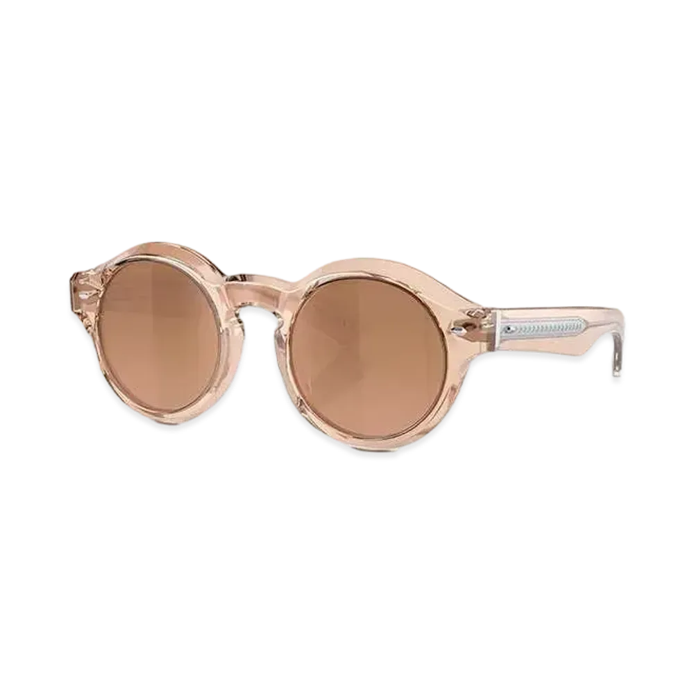OLIVER PEOPLES Cassavet "Blush/Rose Quartz Gradient Mirror"