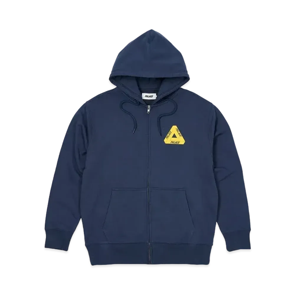 PALACE Tri-Puff Print Zip Hood "Navy"