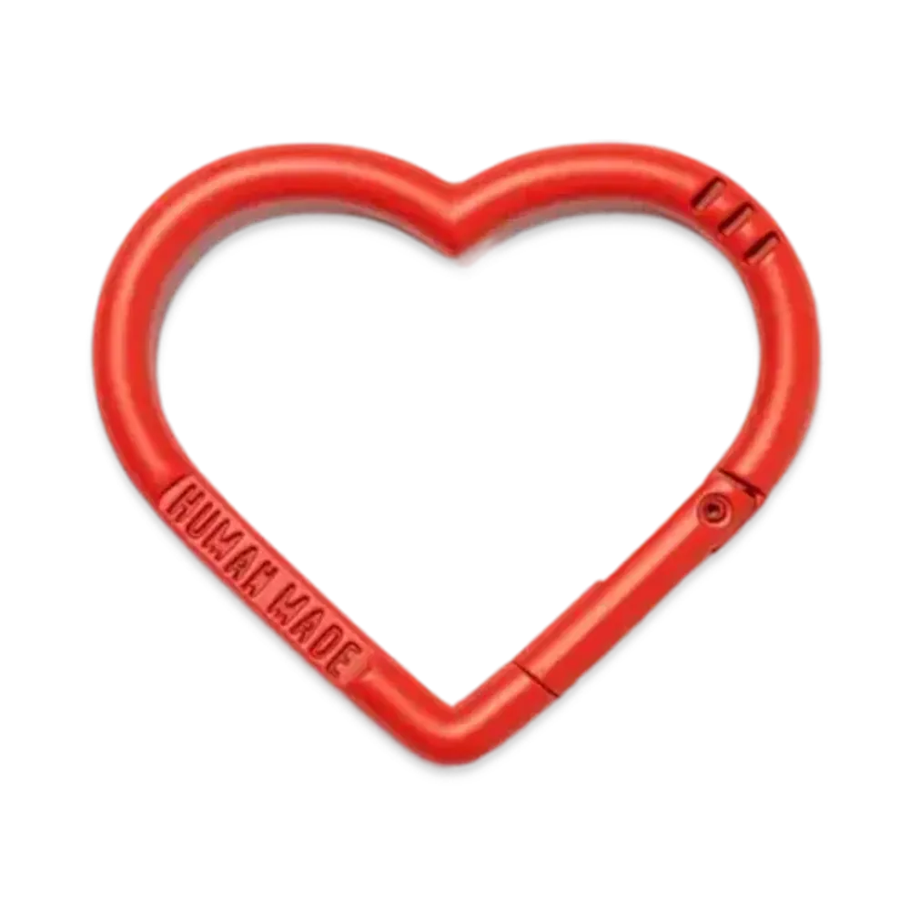 HUMAN MADE Heart Carabiner "Red"