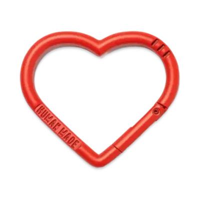 HUMAN MADE Heart Carabiner "Red"