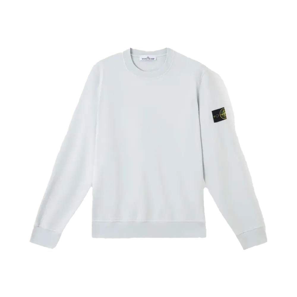 Stone Island 6100044 Organic Cotton Fleece "Sky Blue"