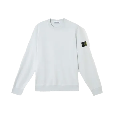 Stone Island 6100044 Organic Cotton Fleece "Sky Blue"