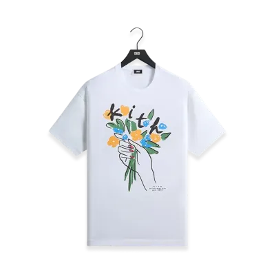 Kith Flowers Tee "White"