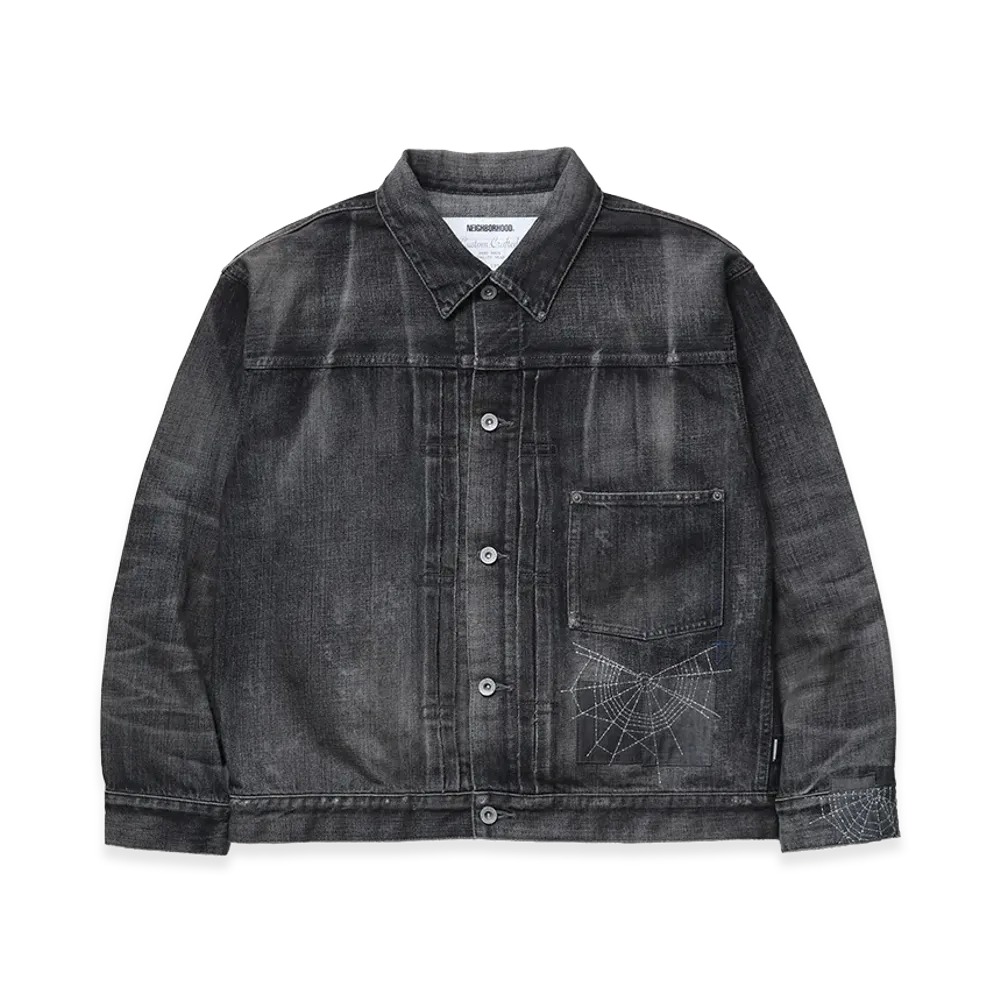 NEIGHBORHOOD Savage Denim Type-1 Jacket "Black"