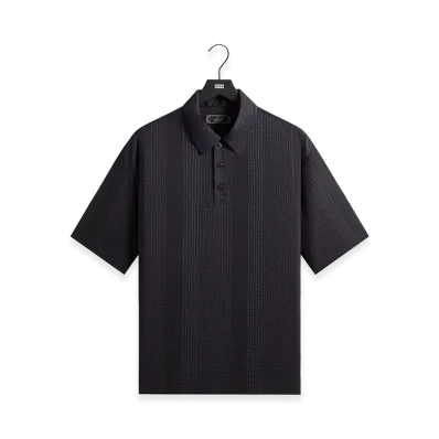 Kith Seersucker Harway Polo "Nocturnal"
