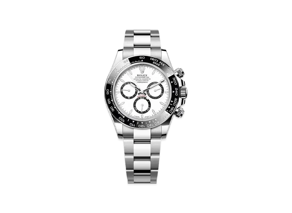 ROLEX Cosmograph Daytona Oyster 40mm "White/Oyster Steel"