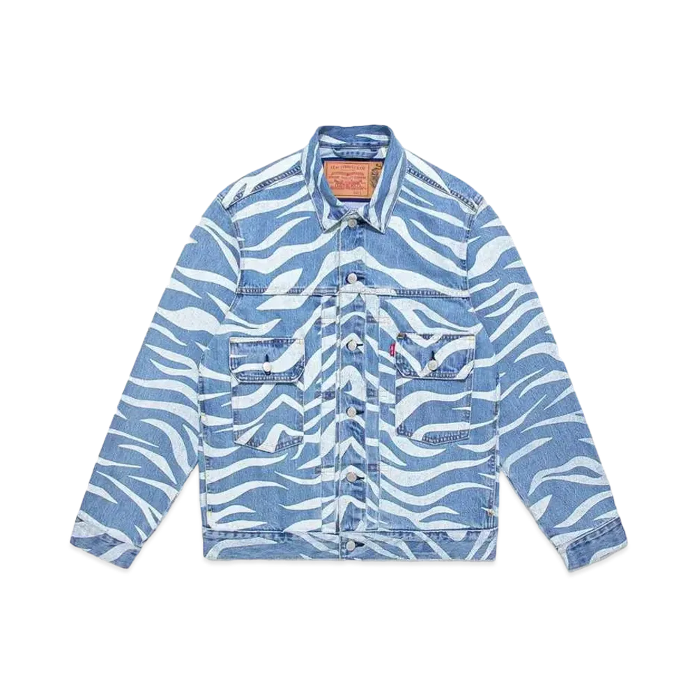 Levi's x CLOT MEN'S TYPE II TRUCKER JACKET "Blue"