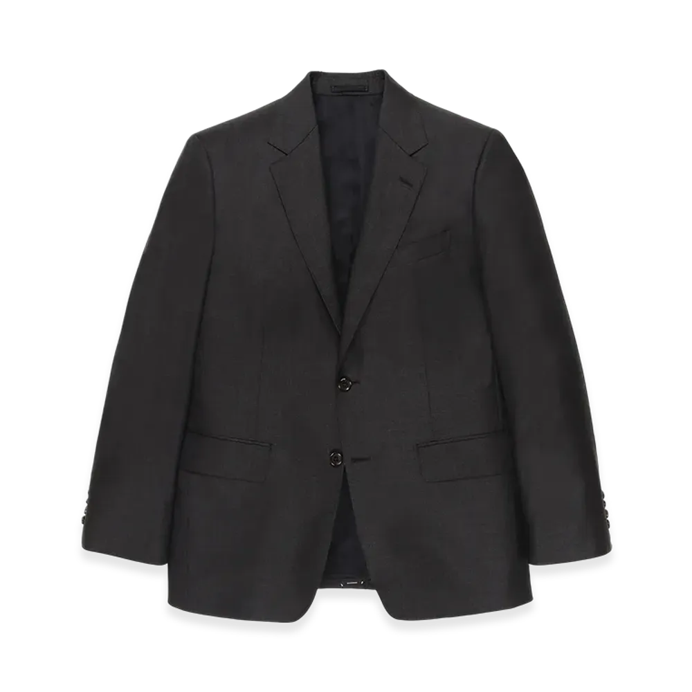 WACKO MARIA x Dormeuil Single Breasted Jacket "Charcoal"