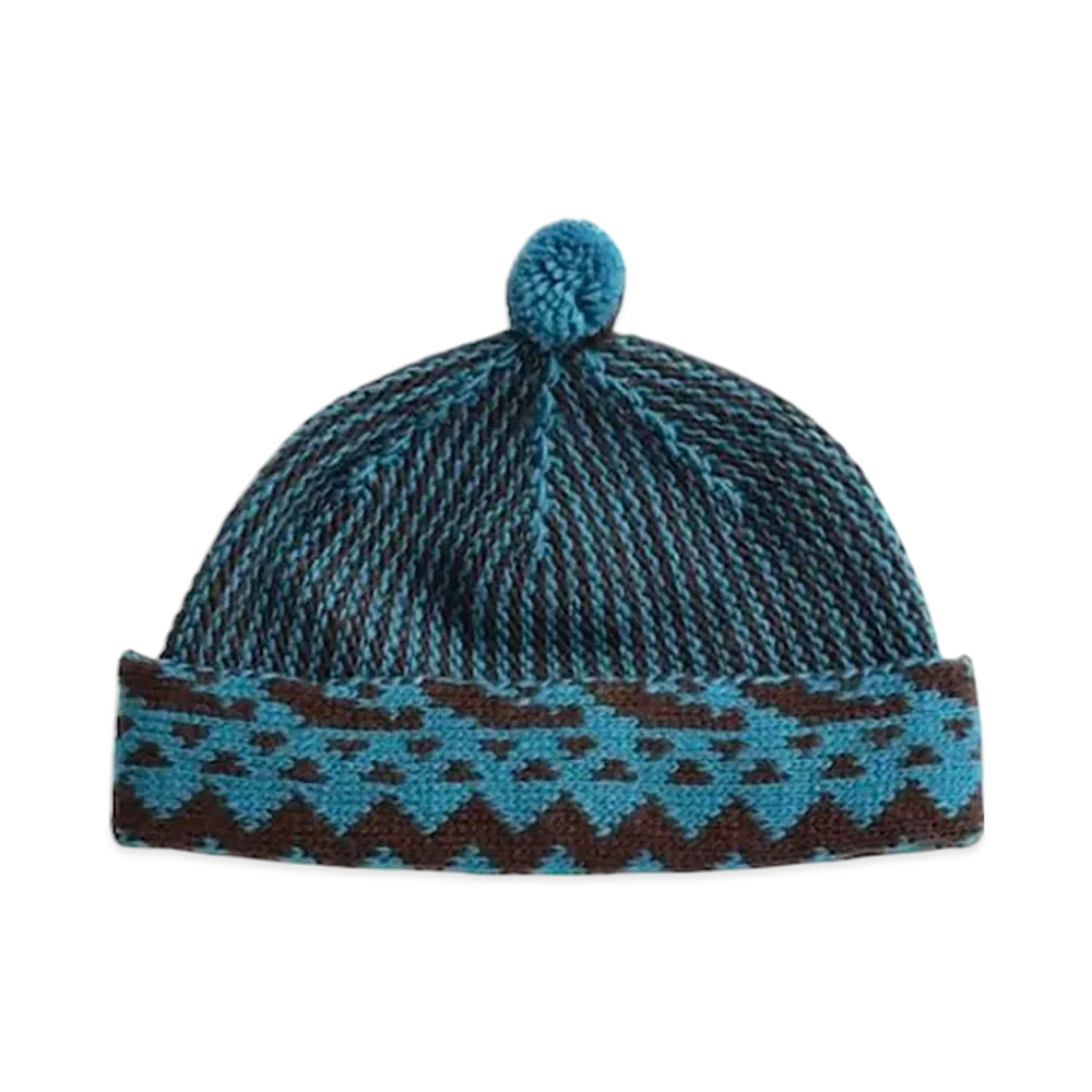 STABRIDGE Pakistan Beanie "Dark Teal/Brown"