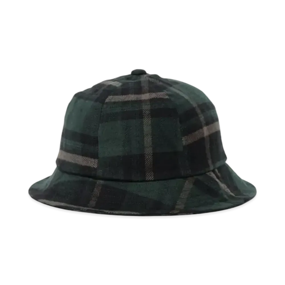 BEAMS Check Metro Hat "Green"