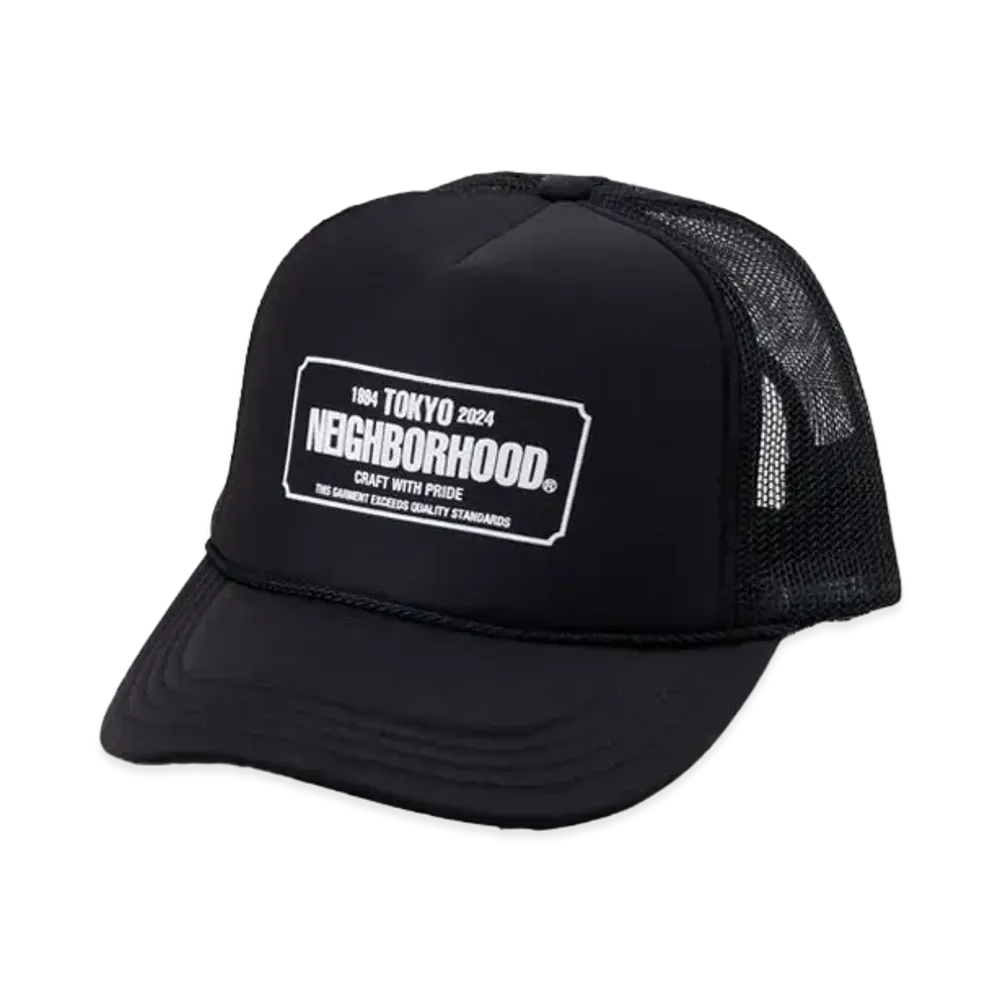 NEIGHBORHOOD OT . Mesh Cap "Black"