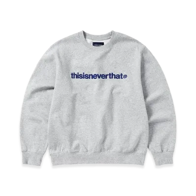 thisisneverthat T-Logo Crewneck "Heather Grey"