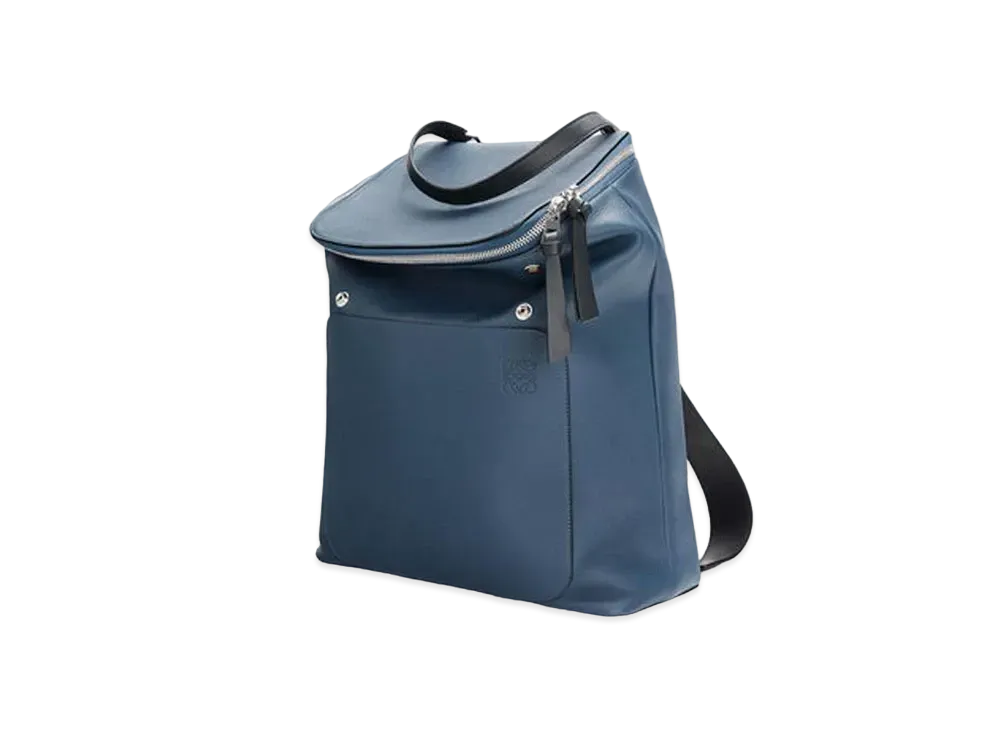 LOEWE Goya Backpack In Soft Grained Calfskin "Indigo"