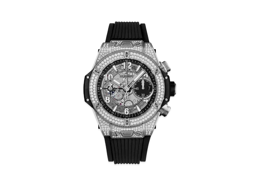 HUBLOT Big Bang Unico Titanium Pave 42mm