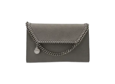 STELLA McCARTNEY Farabela Mini Shoulder Bag "Light Gray"