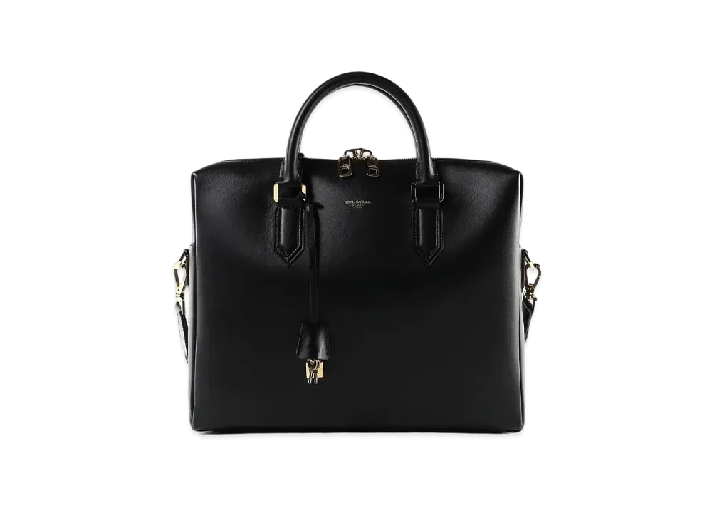 Dolce&Gabbana Briefcase Calfskin "Black"