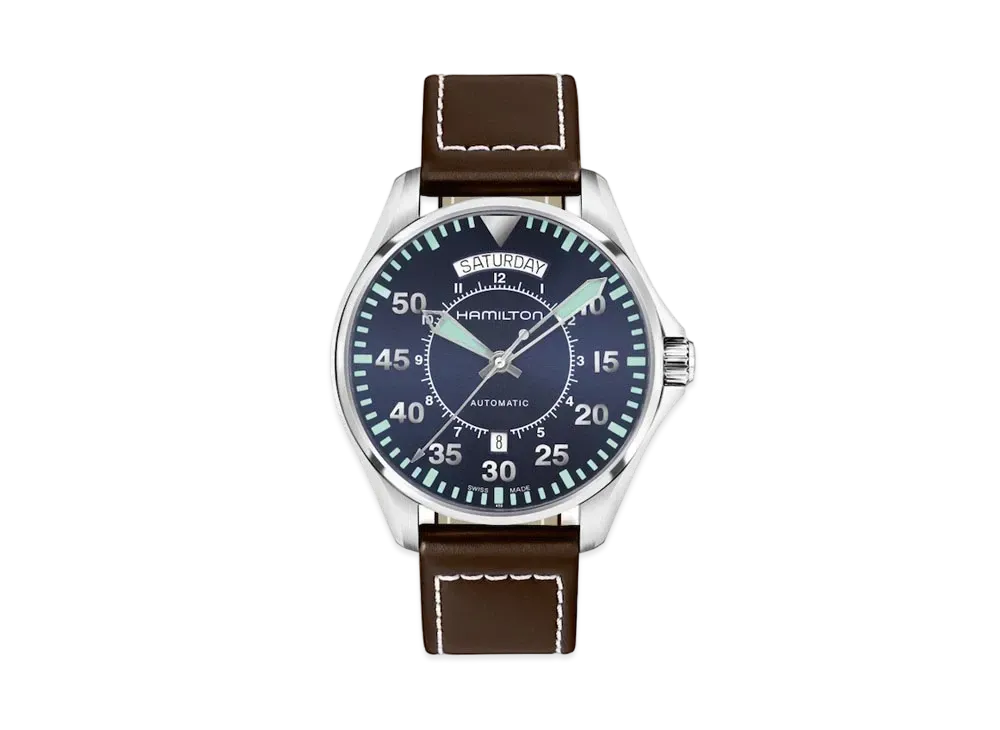 Hamilton Khaki Aviation Pilot Day Date Auto