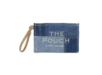 MARC JACOBS The Denim Small Pouch "Blue Denim"