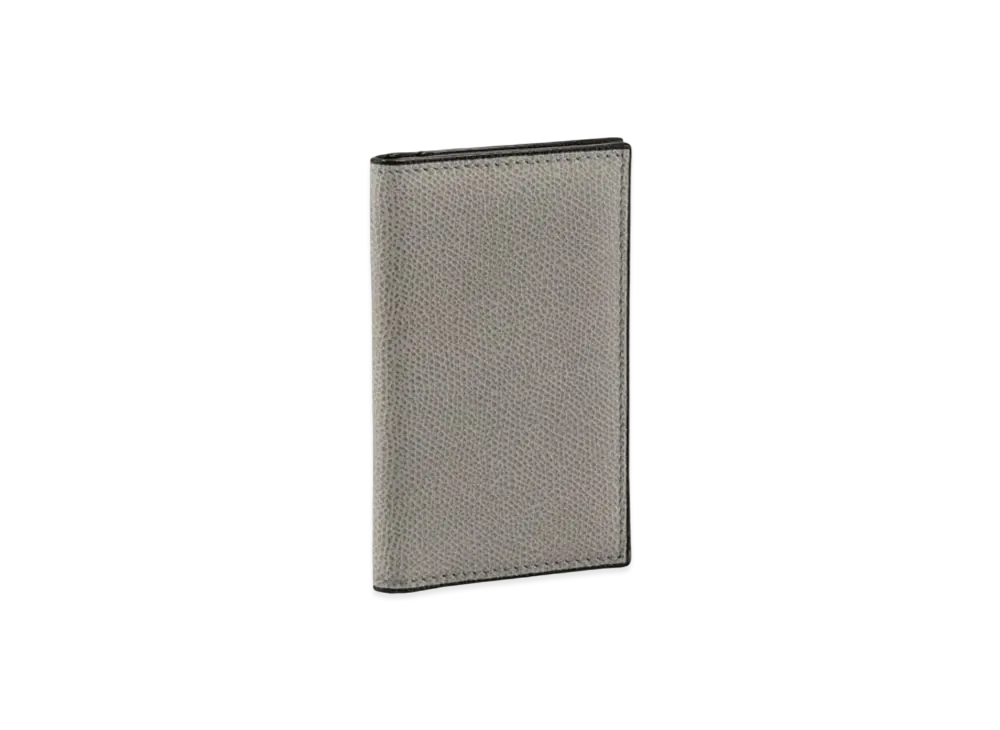 Valextra Business Card Case "Ash Gray"