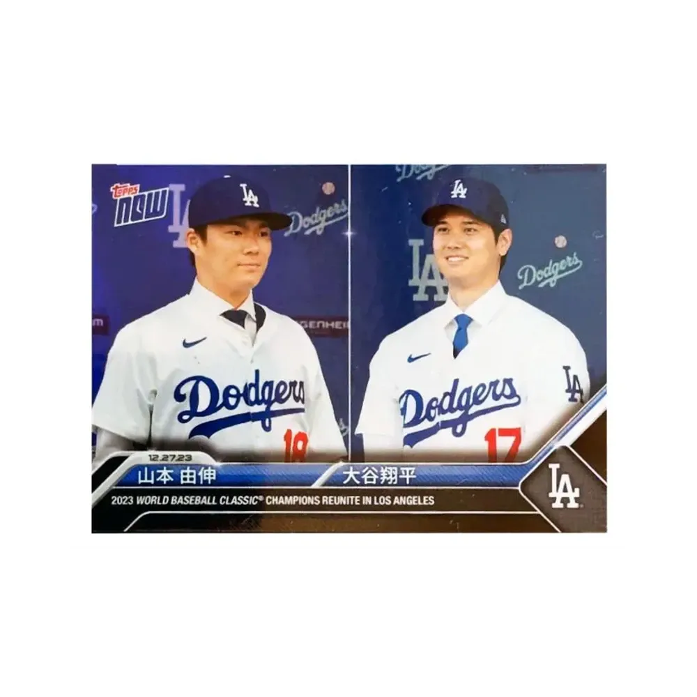 山本由伸 / 大谷翔平 SP [OS-26](2027 MLB トップスナウ JPカード)
