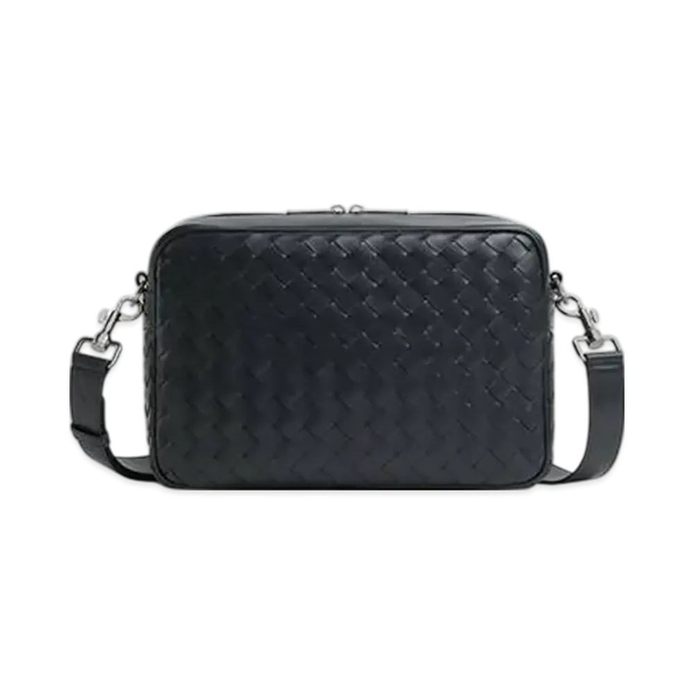 Bottega Veneta Intrecciato Camera Bag "Ardoise"