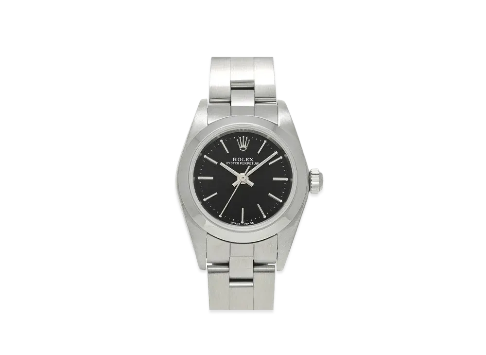 ROLEX Oyster Perpetual "Black/Stainless Steel"
