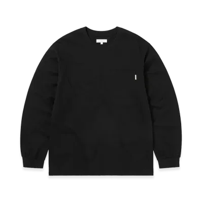 thisisneverthat Basic Pocket L/S Tee "Black"