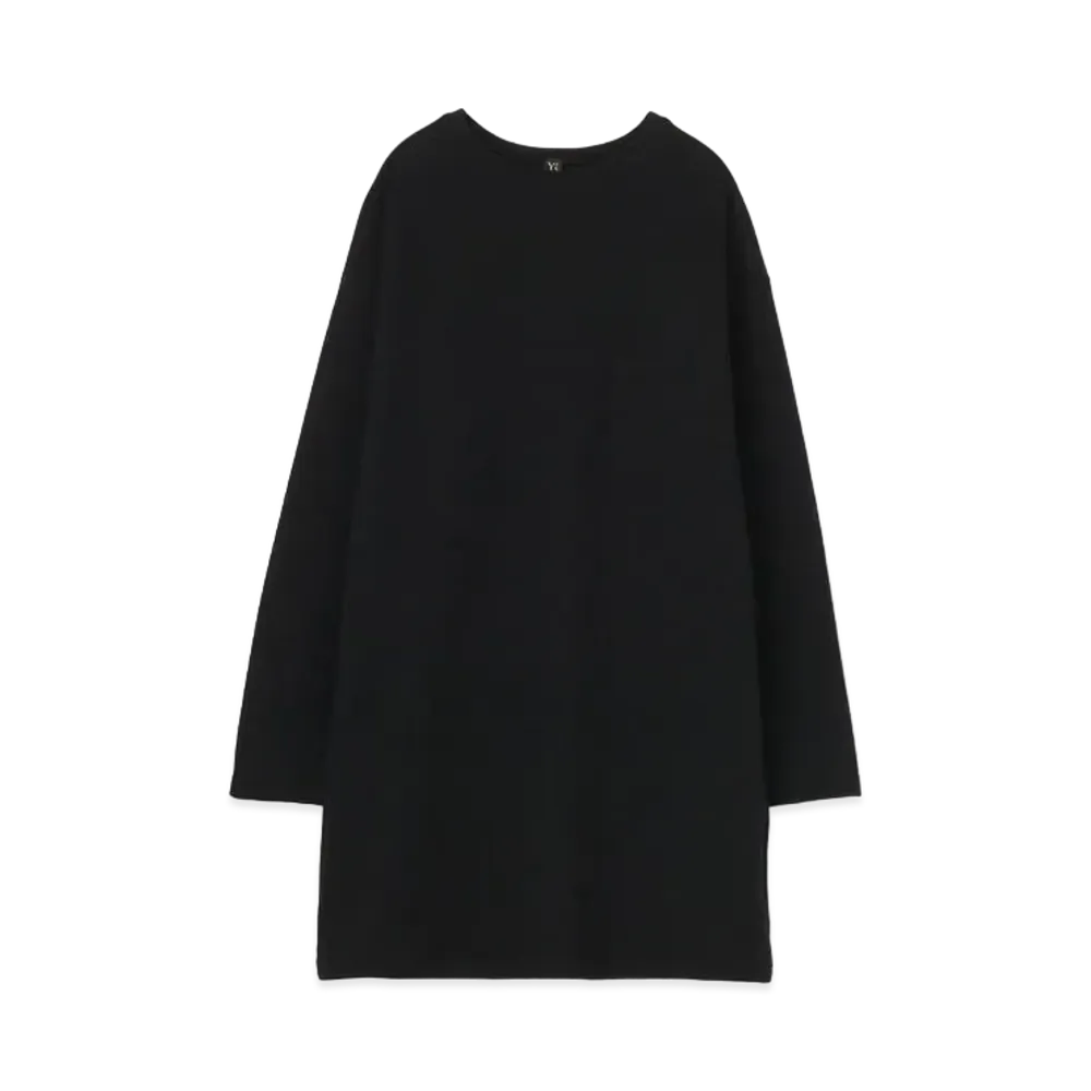 Yohji Yamamoto Y's DOUBLE FACE LONG PULLOVER "Black"